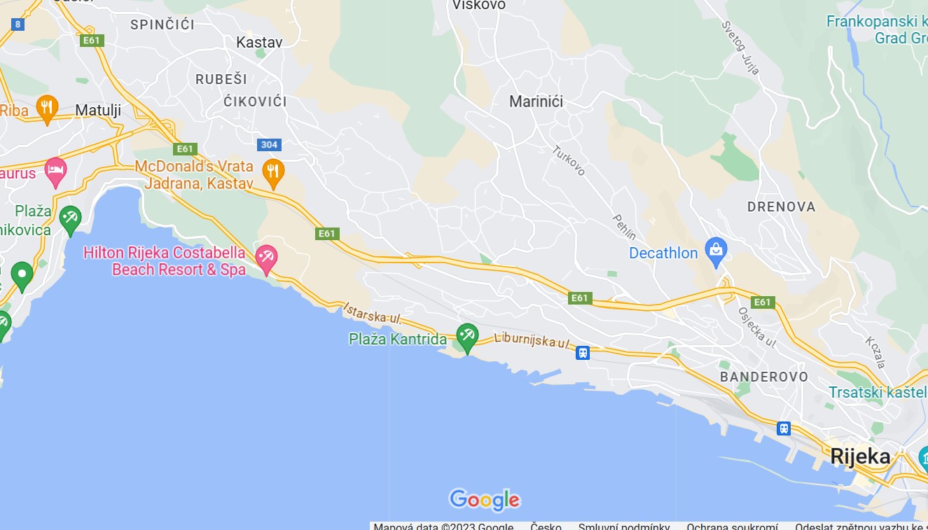 Rijeka mapa